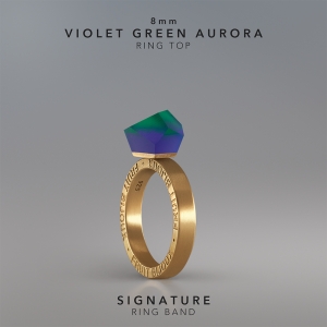Ring Violet Green Aurora 8mm Signature ring band gold-plated.jpg