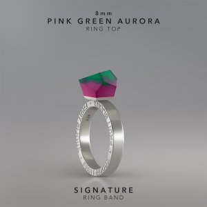 Ring Pink Green Aurora 8mm Signature ring band silver.jpg