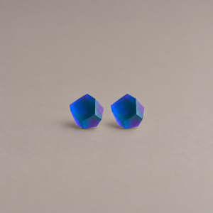 Earrings Violet Green Aurora 8mm sterling silver.PNG